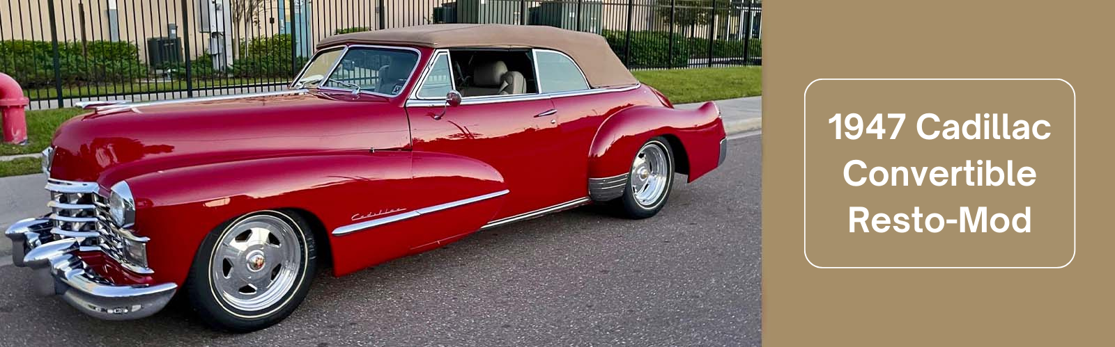 1947 Cadillac Convertible Resto-Mod